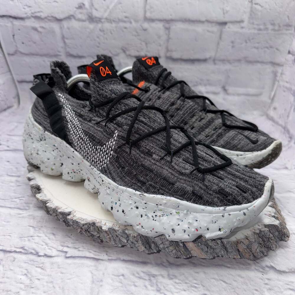 Nike Mens Space Hippie 04 Athletic Running Shoes Size 12 Grey CZ6398-002